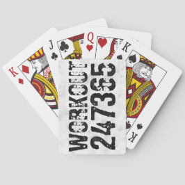 擦り切れたアウトとスクラッチ文字トレーニング247365 rustic トランプ