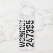 擦り切れたアウトとスクラッチ文字トレーニング247365 rustic ボトルネックタグ (正面)