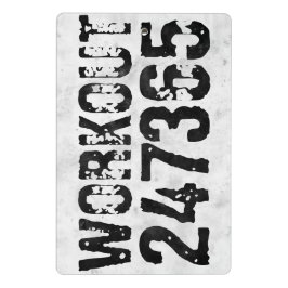 擦り切れたアウトとスクラッチ文字トレーニング247365 rustic ミニクリップボード