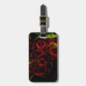 擦り切れたエッジ、強いハート:壊れない愛 ラゲッジタグ (正面縦)