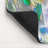 擦り切れたカラフル、マットとサテンの間の擦れ合い マウスパッド (コーナー)