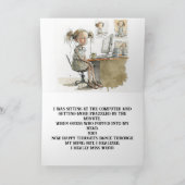 擦り切れた友情カード サンキューカード (内部)