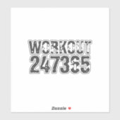 擦り切れた文字トレーニング247365ピンク シール (シート)