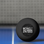 擦り切れた文字トレーニング247365ヴィンテージ 卓球ボール (ネット)
