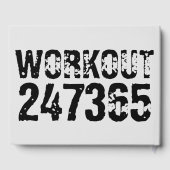 擦り切れた文字トレーニング247365黒 ゲストブック (裏面)