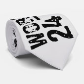 擦り切れた文字トレーニング247365黒 ネクタイ (ロール)