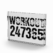 擦り切れた文字トレーニング247365黒 フォトブロック (右)