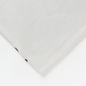 擦り切れた文字トレーニング247365黒 フリースブランケット (角)