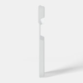 擦り切れた文字トレーニング247365黒 iPhoneケース (左側面)