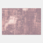 擦り切れモダンた粗野な抽象芸術 ラッピングペーパーシート (正面3)