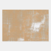 擦り切れモダンた粗野な抽象芸術 ラッピングペーパーシート (正面2)