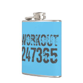 擦れたWorkout 247365 ブルー フラスク (左)