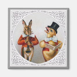 擬人化された歌唱動物 マグネット