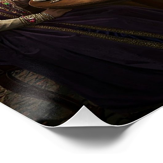 擬人化された犬のロイヤリティディナー ポスター (コーナー)