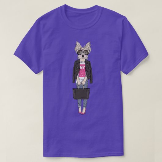 擬人化された犬7 Tシャツ (デザイン正面)