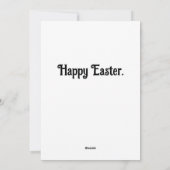 擬人化の復活祭の羊 シーズンカード (裏面)