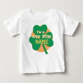 擬人化アイリッシュの小さな名前 ベビーTシャツ (正面)