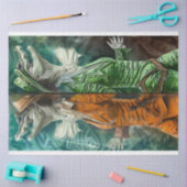 擬人化アリゲーターデュエルゲーターデコペ 薄葉紙 (クラフト)