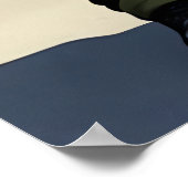 擬人化クールクマ兵 | AIアートポスター ポスター (角)