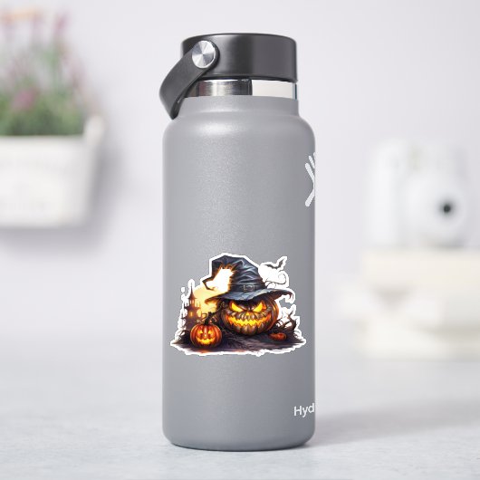 擬人化ジャックオランタン シール (HydroFlask)