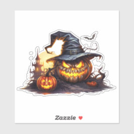 擬人化ジャックオランタン シール