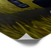 擬人化タイガー兵 | AIアートポスター ポスター (角)