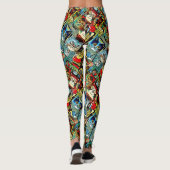 擬人化ビクトリアンした色の自然猫 レギンス (裏面)