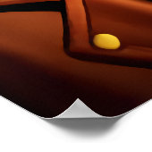 擬人化ムースジャガー | AI Art ポスター (角)