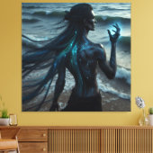 擬人化海 キャンバスプリント (インサイチュ (リビング))