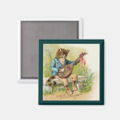 擬人化遊猫マンドリン マグネット (正面/裏面)