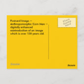 擬人化~アンティークコーンマンイメージ~ポストカード ポストカード (裏面)