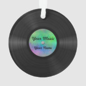 擬似カスタムなレコード オーナメント (裏面)