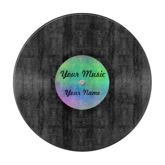 擬似カスタムなレコード カッティングボード (正面)