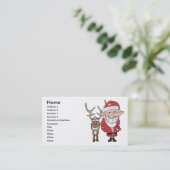 擬似サンタ 名刺 (スタンド正面)