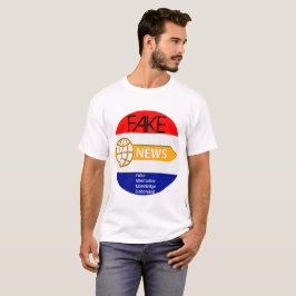 擬似ニュースのワイシャツ Tシャツ