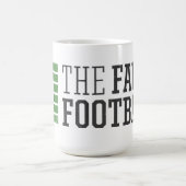 擬似フットボールのマグ コーヒーマグカップ (中央)