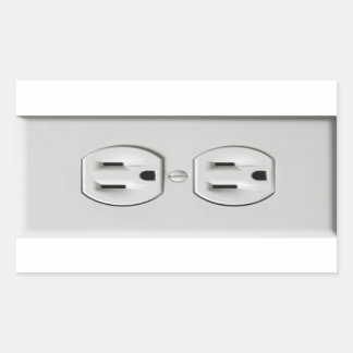 擬似出口の悪ふざけのステッカー 長方形シール