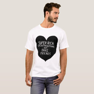 擬似友人の上を持つ極度の豊富な子供 Tシャツ