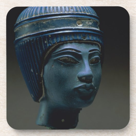 擬似王室のな頭部はTutankhaであるために、最初に考えました コースター (正面)