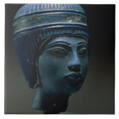 擬似王室のな頭部はTutankhaであるために、最初に考えました タイル (正面)