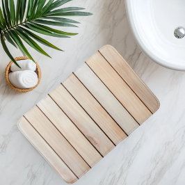 擬木スラット バスマット