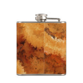 擬木目パターン フラスク (裏面)