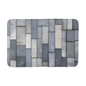 擬石スレートタイル バスマット (正面)