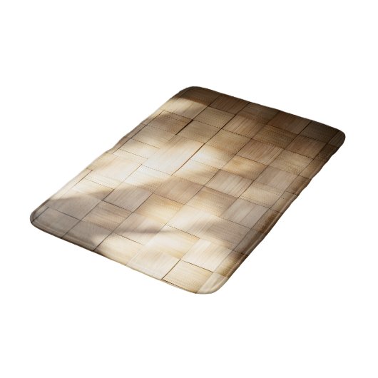 擬竹織 バスマット (アングル)