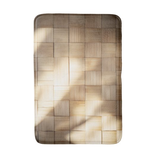 擬竹織 バスマット (正面縦)