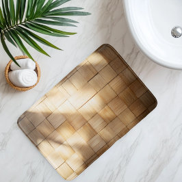 擬竹織 バスマット