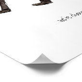 擲弾兵のガードのポスター ポスター (角)