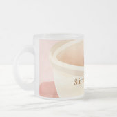 攪拌モーメントマグ | ASMRコーヒーティーギフト | レラ フロストグラスマグカップ (左)