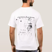 支える生命生産のワイシャツ Tシャツ (裏面)