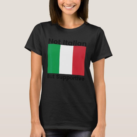 支えイタリアンる支えイタリアン Tシャツ (正面)
